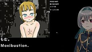 Seks Małe Cyce Kobieta w Przebraniu w Bitwach Baseballowych