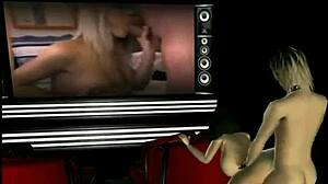 Анимирана модел Кацумиамане участва в интензивни хардкор хентай сцени