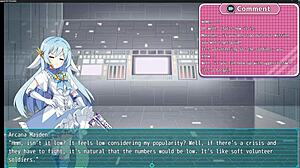 Taikatyttö Otometia bondage gangbangissa