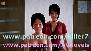 مغامرات عائلتي الجديدة بأسلوب أنمي منزلي