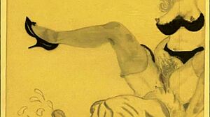 Хей, виж тези винтидж еротични рисунки превърнати в горещи аниме анимации