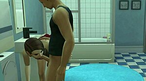 Nevlastní matky zakázané setkání v 3D animaci