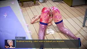 Insikt del 5: Rå förnedring med leksaker och blowjob i BDSM-lek