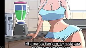 Ma Belle-Mère me Surprend en Train de me Masturber dans Moment Sous-Titré Espagnol Sauvage