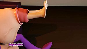 Whoa, Cherrys Schwanz Vore mit Angeloid003 ist wild