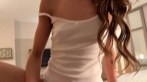 핫 스텝 시스 니키 니콜 침대 공유 러프 크림파이