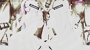 Blacked anime edit holky se ponoří do BNWO s odvážnou joi kompilací