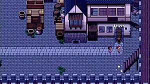 Henteria chronicles part 1のピクセルアートゲームプレイ