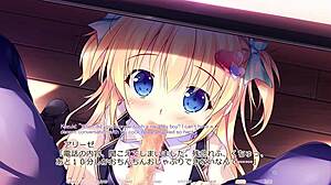 Amor celoso entre hime y otome en verano brillante, ruta 1 escena 1 con subtítulos