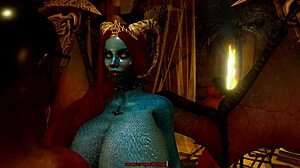 חוזה מסוכן עם שדים סוקובוס באנימציית משחק 3D