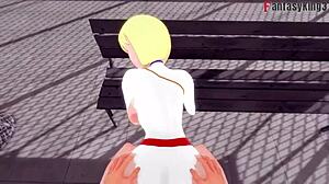 Power Girl idzie ostro nago z Supermanem w pełnej scenie Fantasyking3