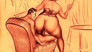 Проучвам тайния си живот в винтидж ретро комикс аниме