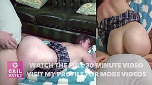 Lanet olsun! Feminist nesneye dönüştürüldü, aşağılayıcı creampie önizlemesiyle