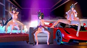 Zzz x Honkai кросоувър в аниме стил! Можеш ли да се справиш с този див сблъсък на светове?