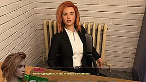 医生在Haley的故事第4部分中热辣按摩后猛烈操病人。