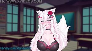 카나코vt, 공공장소 바이브레이터 착용? vtuber asmr 캣걸 장난기 있게