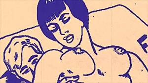 رسوم إيروتيكية قديمة من رسوم متحركة ريترو وكوميكس