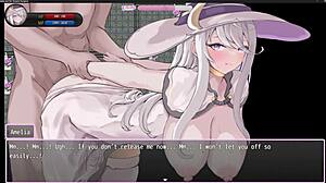 Amelia, quer se juntar a essa gangbang ao ar livre com brinquedos?