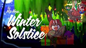 Gene Lightfoot lazuló lofi hangulata vad meleg orális szexbe fordul. Nézd, ahogy lenyeli minden cseppet ebben az animációban!