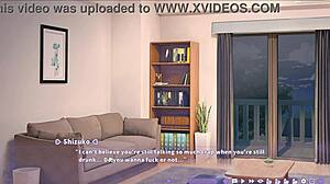 Summer Clover hentai bez cenzúry, len ja a šéfka Shizuko v misijnom postoji