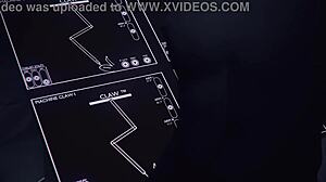 我停不下来这个质量效应领事馆第一部分，到处都是假阳具和喷水！