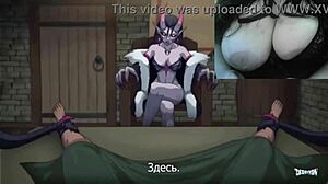 被诅咒王子面对 2D 动漫女主宰 恶魔妹 Ivy 油亮动画支配 第一部