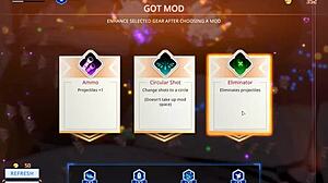 Съблазняване на гигантска гола космическа уайфу с големи цици