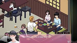 Hentai hra NTRaholic: Alice a žena tvrdě vyjebané na veřejnosti část 5