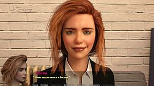 История Хейли часть 7: Блондинки-лесбиянки лижут на улице