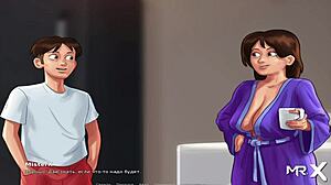 Summertime Saga - Scenă Sex Fierbinte În Camera De Spălat Rufe E3 54