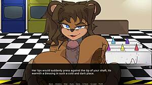 Pehmeä pillumainen tissipano-kokoelma FNAF 3D porno-pelissä