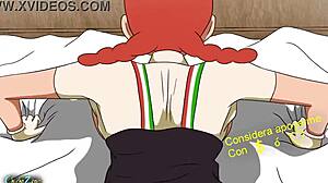 Animación de Chuchozepa con tía abuela en escena familiar divertida