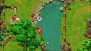 Dostal jsem se při špehování u bazénu v hentai hře Denní život na mé vesnici Část 11.