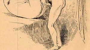 Desenhos Eróticos Vintage com Charme de Anime Retrô