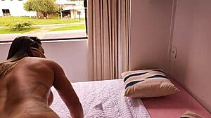 Devica vernica da rit prijateljem cerkvenemu bratu porn igralcu Luna Oliveira in Vagninho!