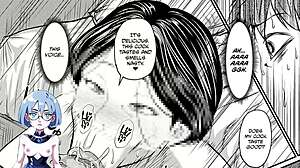 Японска милф доминирана в 3D хентай игра екшън сцена