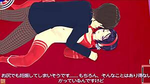 米塔在汽车旅馆被猛烈操 3D卡通