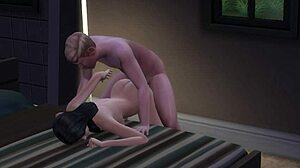 30 دقيقة من الفعل الشرجي الشديد في السرير