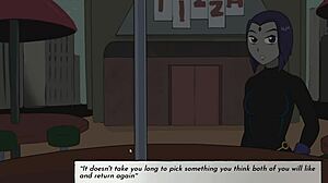 18Titans del 23: Ravens förtjusande natt av passion i anime-action