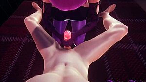 הנטאי של LOL KDA מראה את אוולין בסקס קשה עם אקאלי