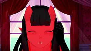 Meru Sukub Bierze Duże Cycki w Pełnej Akcji Hentai FantasyKing3