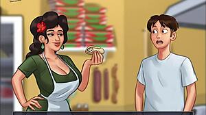 Summertime Saga 123 berkembang sebagai cerita anime dengan elemen naratif menarik