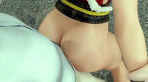 Mai Se Rende a Foda Dura em Anime 3D