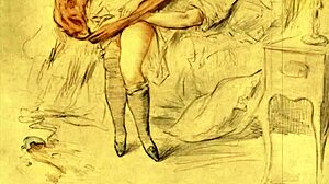 Vintage eroottiset piirrokset saivat koukkuun