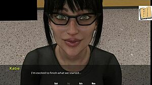 Katie miluje dráždit svými velkými prsy