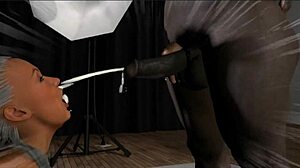 Denice y Alexia en trío interracial caliente con acción gilf