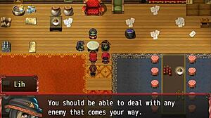 Tak vzrušená z prvého bozku goblin princeznej v epizóde 15