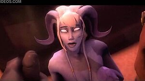 天哪！欲望竞技场用怪物鸡巴群交！