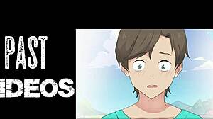 Steve špehuje Alex, jak si svléká sukni a vidí nahou kundu