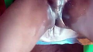 ऑइल्ड बिग ब्लैक डिक यूनिक सोलो पोजिशन में कमिंग! 🔥